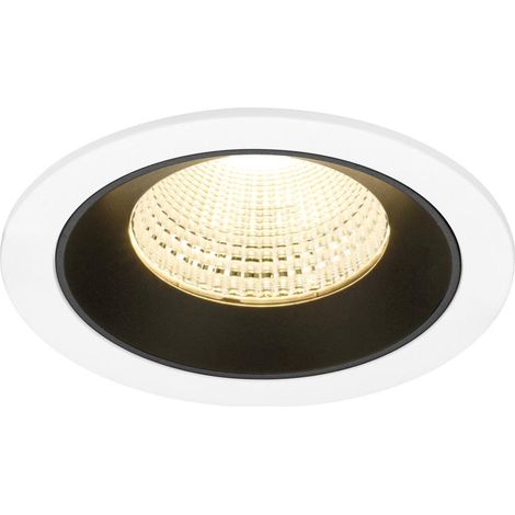 Spot encastré Numinos L blanc/noir 3000K - 55 deg - 1009789