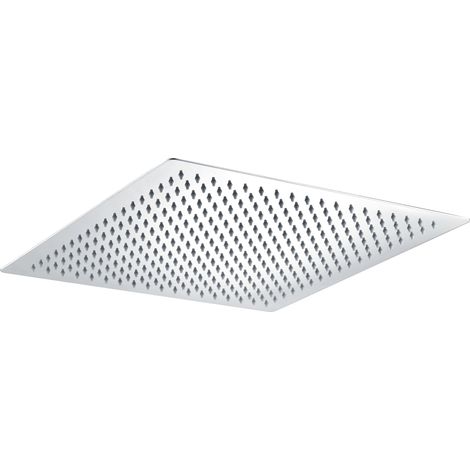 Vaporisateur de douche carré gris finition chrome 41x41 [ IMEX® ]