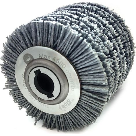 GLOB TOOLS Spazzola in fibra abrasiva per legno invecchiato 100x100x19mm (1/5)