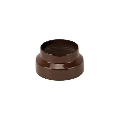 RIDUZIONE SMALTATA 'CLASSIC' Ø 130-100 mm - Col. marrone - SAVE
