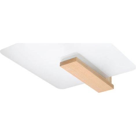 Lámparas de techo Lappo madera natural madera/vidrio 2xE27  40cm Sollux (1/2)