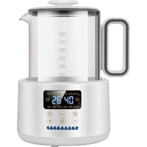 Electric Milk Warmer 1.5L Large Capacity Constant Temperature Conditioner Baby Kettle Health Household White (1/4)