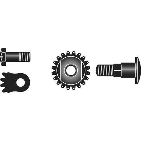 FELCO® Ersatzteile Set Bolzen Zahnsegment & Mutter - 7/90 (1/2)