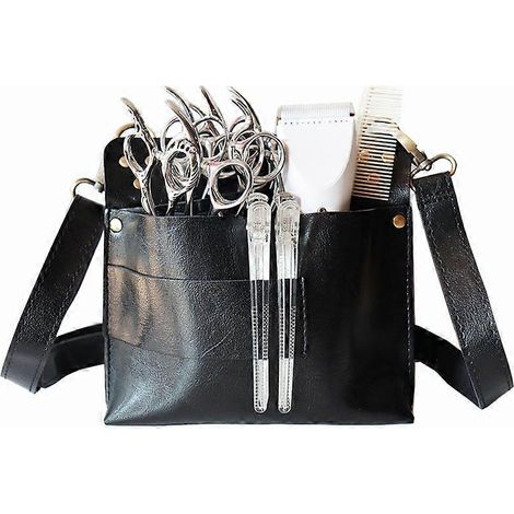 Sacoche à outils, sac bandoulière, sac ceinture pour le rangement des outils, sac pour ciseaux professionnels, sac de coiffure ( )