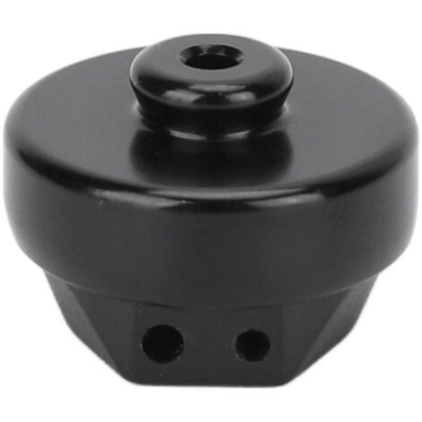 Black pocket hearing aid receiver, professional replacement accessory for repairers. (1/5)