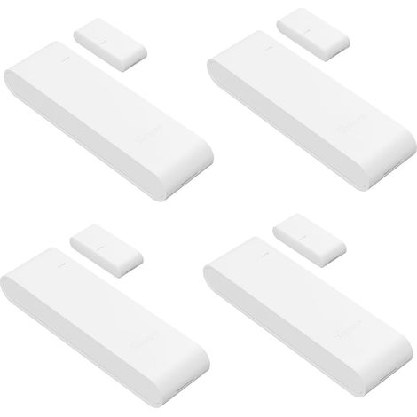 SenseGuard DW Gen2 SNZB-04PR2 Capteur de contact pour porte et fenêtre Zigbee, Surveillance ouverture/fermeture, Anti-sabotage, Alerte par téléphone, Alarme de sécurité pour la maison (1/5)