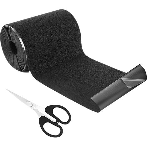 Patch autocollant en tissu - 10 x 200 cm - Ruban de réparation en tissu imperméable et lavable - Pour canapé, tente, meubles, siège de voiture, protection solaire, fissures ou trous dans le tissu (1/5)