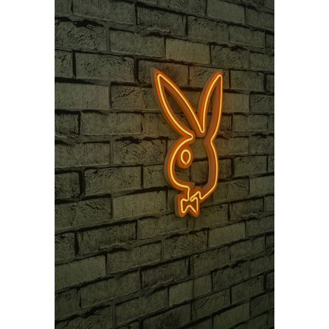 Lapin lumineux avec cravate - Série Wallity - Jaune (1/5)
