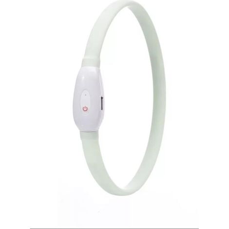Collier lumineux LED rechargeable pour chien – 70 cm (ajustable) – RAPANDA (1/5)