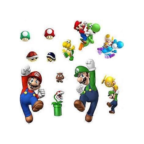 Stickers muraux pour enfants, stickers muraux de dessins animés anime, stickers en vinyle (1/5)