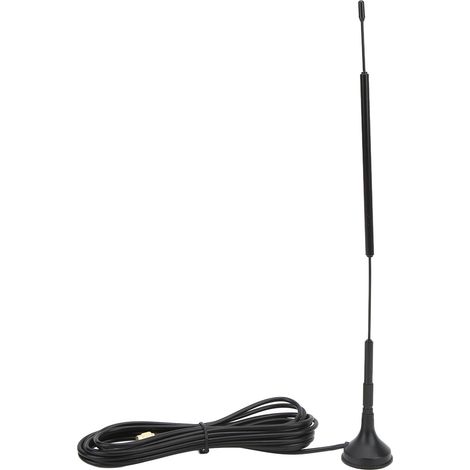 Antenne Radio 2,4G 12dBi SMA mâle interface à aiguille, ventouse amovible pour surveillance sans fil, 50W 50Ω (1/5)