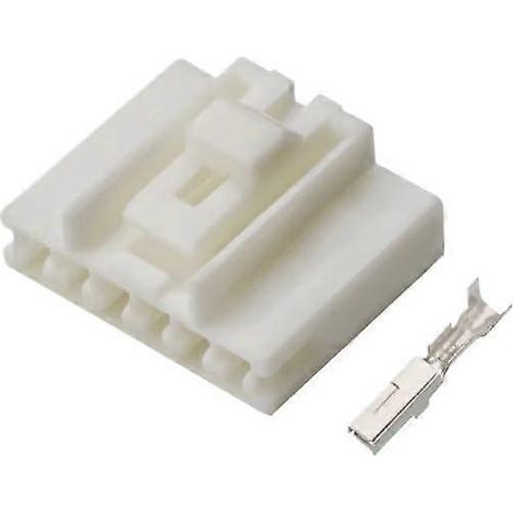 Connecteur de faisceau de câblage automobile compatible à 6 broches, jeu de fiches et prises femelles étanches en nylon de 2,2 mm (10) (1/5)