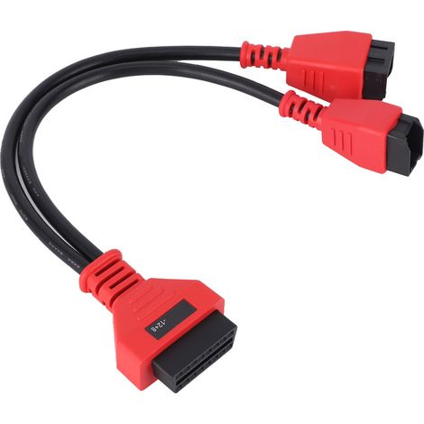 Adaptateur de câble de diagnostic automobile 12+8 broches pour Autel MS908 MS906, compatible avec Chrysler Pacifica (1/5)