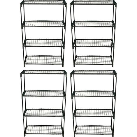 4-Tier Greenhouse Staging Shelving (Pack of 4) (1/5)