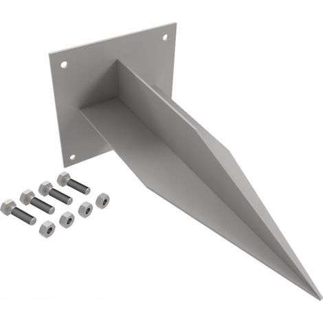 embase d'ancrage pour le montage d'un robinet de jardin avec raccord latéral (1/3)