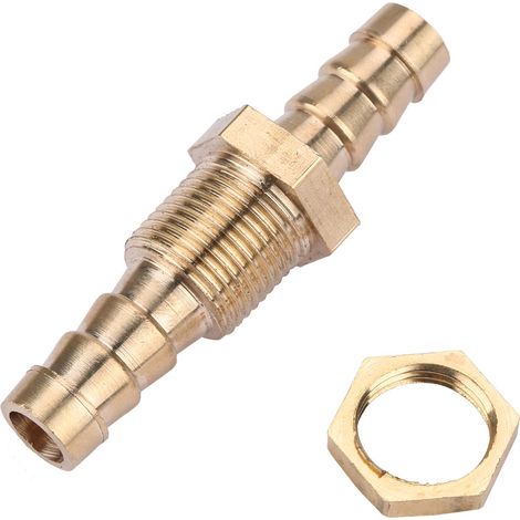 Stück Messing-Schlauchverschraubung mit Dichtring – 6-mm-Adapter (1/5)