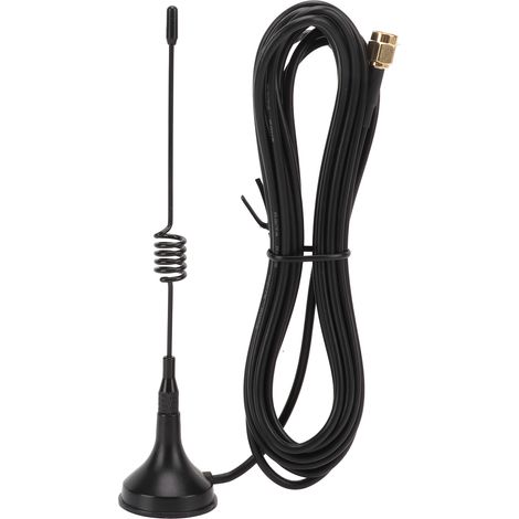 Antenne radio 5dBi 423-443 MHz omnidirectionnelle haut gain avec base aimantée pour module LORA alarme sécurité maison connectée (1/5)