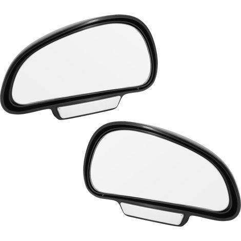 Juego de 2 espejos retrovisores para punto ciego de coche, gran angular, ajustables 360°, espejos para caravana, espejo universal para todo tipo de vehículos.