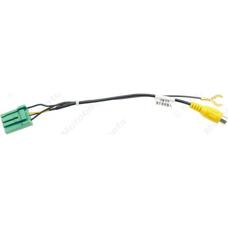 7-pin reversing view video conversion cable is suitable for adding a reversing camera function to the original screen of Honda CRV. (1/4)