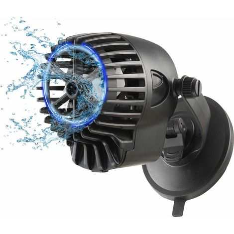 Pompe à débit d'aquarium 7 500 L/H Wave Maker Pompe de circulation ondulée de 10 W QL-200 M pour aquariums d'eau douce et de sortie， (1/5)