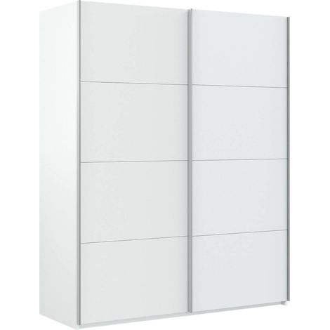 Guardaroba 2 Ante - Armadio Camera da Letto Bianco 60x200h cm (1/7)
