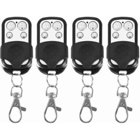 Universelle drahtlose Fernbedienung, 4 Stück, leicht, professionell, einfach, für Garagentore, benutzerfreundlich, für Autos (1/4)