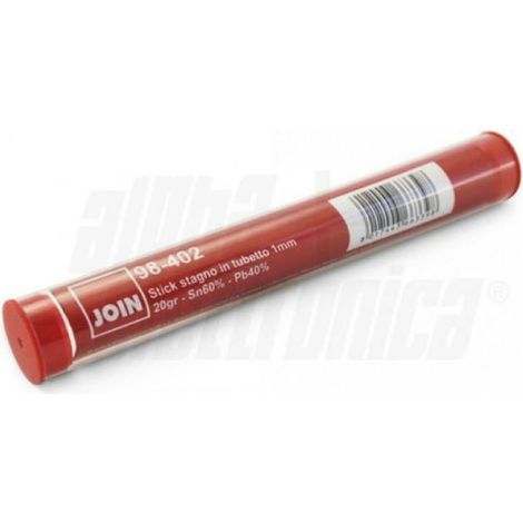 Alfa elettronica palo lata en tubo 20gr 1mm 98-402