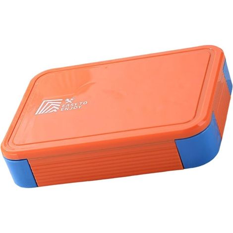 Boîte à lunch réutilisable compartiments, compatible micro-ondes (1/5)