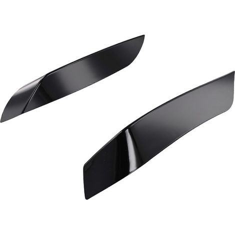 Spoiler latéral de pare-chocs avant noir pour BMW M3 F80, F81, F82 et F83 (2014-2020). (1/5)
