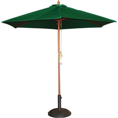 Parasol de Terrasse à Poulie Vert Professionnel de 2,5 m - Bolero (1/5)
