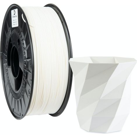 Filamento PLA opaco 3DPower da 1,75 mm, bianco, 1 kg (1/4)