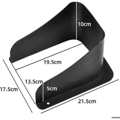 Couvercle Sonnette - Métal Brossé Étanche - Pour Sonnette Vidéo et Caméra de Sonnette - Dimensions 21,5 x 17,5 x 10 cm - 1 Pièce (1/5)