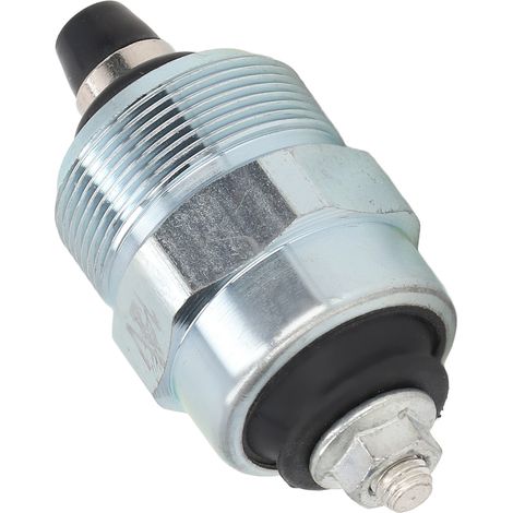 12V 1A elektromagnetisches Ventil für Dieselgenerator-Kraftstoffpumpen, anpassbar für New Holland Traktoren und andere. (1/5)