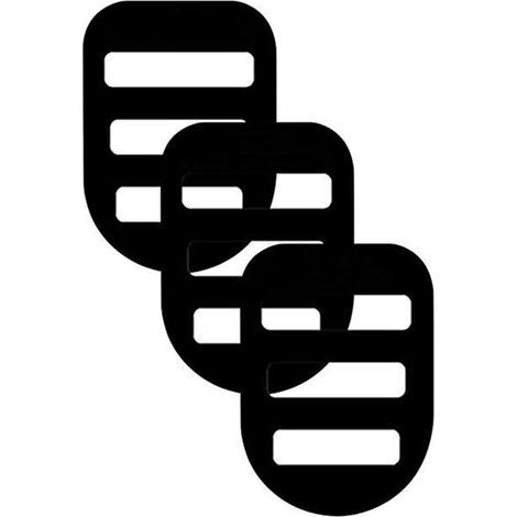 Einstecktuchhalter für Anzüge, Organizer für Herren-Einstecktücher, 3-teiliger Organizer für Einstecktücher – Grace PE Anzugzubehör, quadratisches Knopfloch für den Freund (1/5)