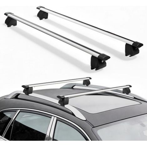 Barres Transversales de Toit Barre Porte Bagages Charge 100 kg (1/5)