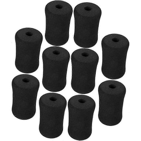 25-26 10 pièces Mousse pour planche à abdominaux, équipement de gym, marcheur, protection de tube amortisseur, coussinets pour pieds, coussinets en mousse pour exercices, pièces de rechange pour salle (1/4)
