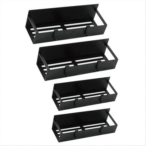 Lot de 4 étagères à épices pour réfrigérateur, rangements polyvalents pour lave-linge, étagères magnétiques (1/5)