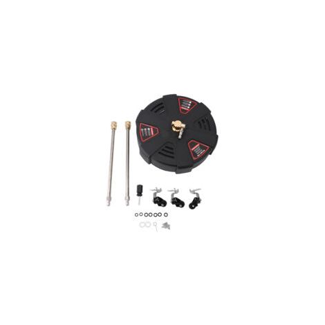 Nettoyeur Haute Pression Professionnel 2500PSI avec Connexion Rapide 1/4" et 3 Roues pour Béton, Terrasse, Allée (1/5)