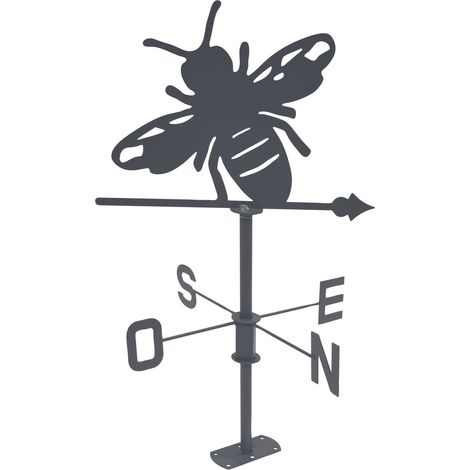 Girouette Abeille 45x74 cm Anthracite (1/3)