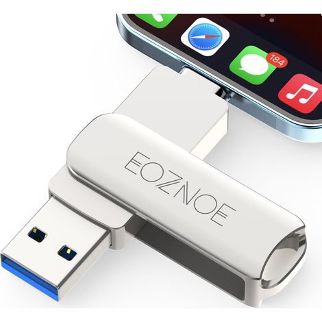 Clé USB 128Go pour i Phone Stockage Plus de Photos et de vidéos (1/5)