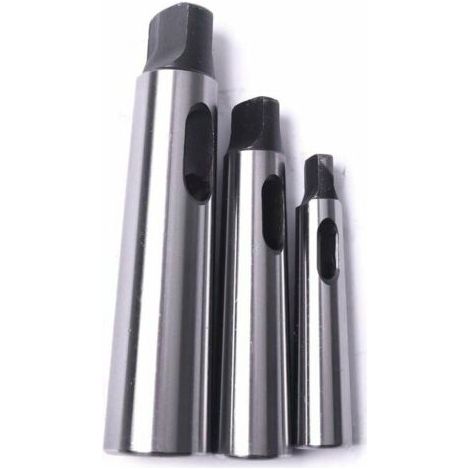 Alovez - Cône Morse douille de perçage Réduction adaptateur pour tour de fraisage (MT1 à MT2, MT3 à MT2, MT3 à MT4,3pcs) (1/5)