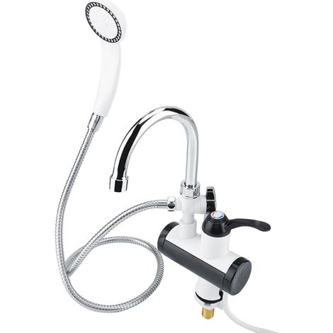 Robinet Chauffant Chauffe-eau instantané robinet chaudière robinet chauffage salle de bain eau chaude douche chauffage sans réservoir chaleur électrique 220V Robinet éLectrique Instantané (1/5)