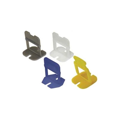 DISTANZIATORE AUTOLIVELLANTE TIRANTE PER PIASTRELLE- - mm.1,5x39x21h. - tirante blu - 500 pezzi