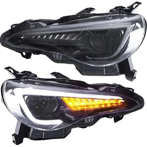 Gruppo faro, compatibile con Subaru BRZ 2012-2018, illuminazione a LED, design impermeabile, guida a sinistra, 2 FARI - un (1/2)