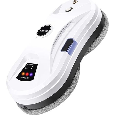 Robot de Nettoyage de Fenêtres, Haute Puissance d'Aspiration, Fonctionnement Intelligent, Pulvérisation d'eau 334, UE, Oui (1/5)