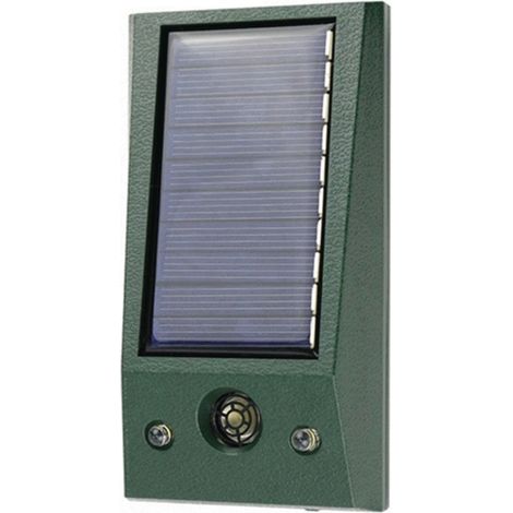 ZVD – Répulsif à ultrasons pour souris et insectes – Énergie solaire – Non toxique – Couverture jusqu'à 600 m² – Technologie double puce (1/5)