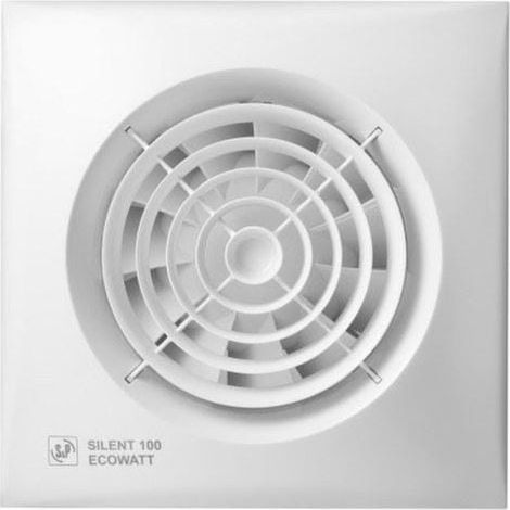 Ventilatore Unelvent SILENT 100 CZ 13 W, portata 95 m³/h