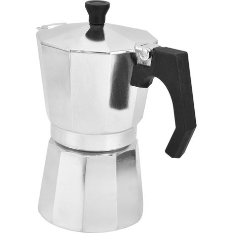 Cafetière électrique à poser sur la plaque de cuisson, en aluminium, forme octogonale, pour un café corsé, 300 ml (1/5)