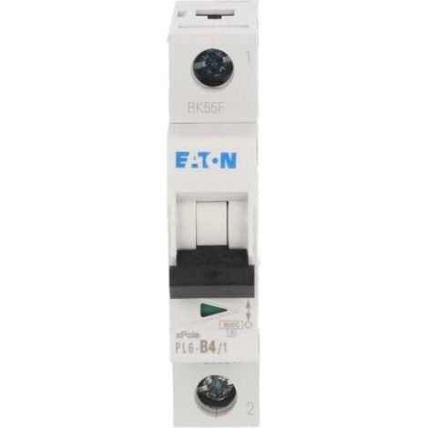 Interruttore magnetotermico 1P B 4A 6kA AC PL6-B4/1 286517