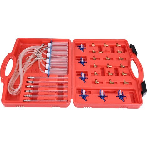 Kit de Test de Diagnostic Débit Injecteur Diesel Common Rail Adaptateur Outil de Ligne Carburant (1/5)